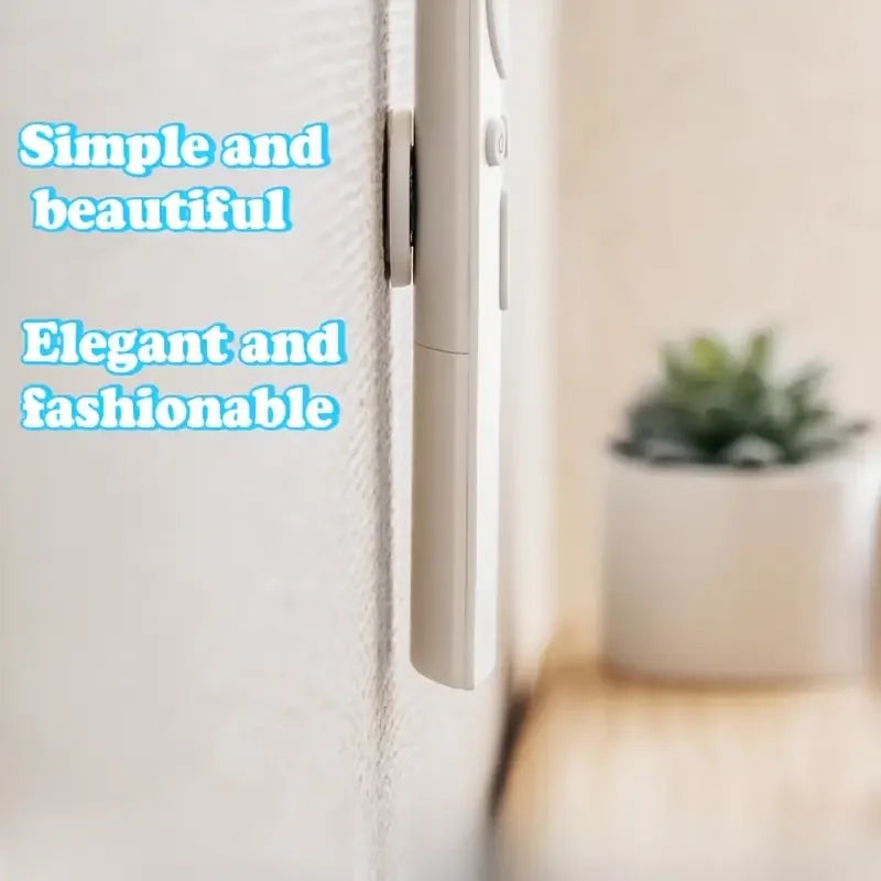 סט 3 מחזיקי שלטים מגנטיים – ללא קידוחים