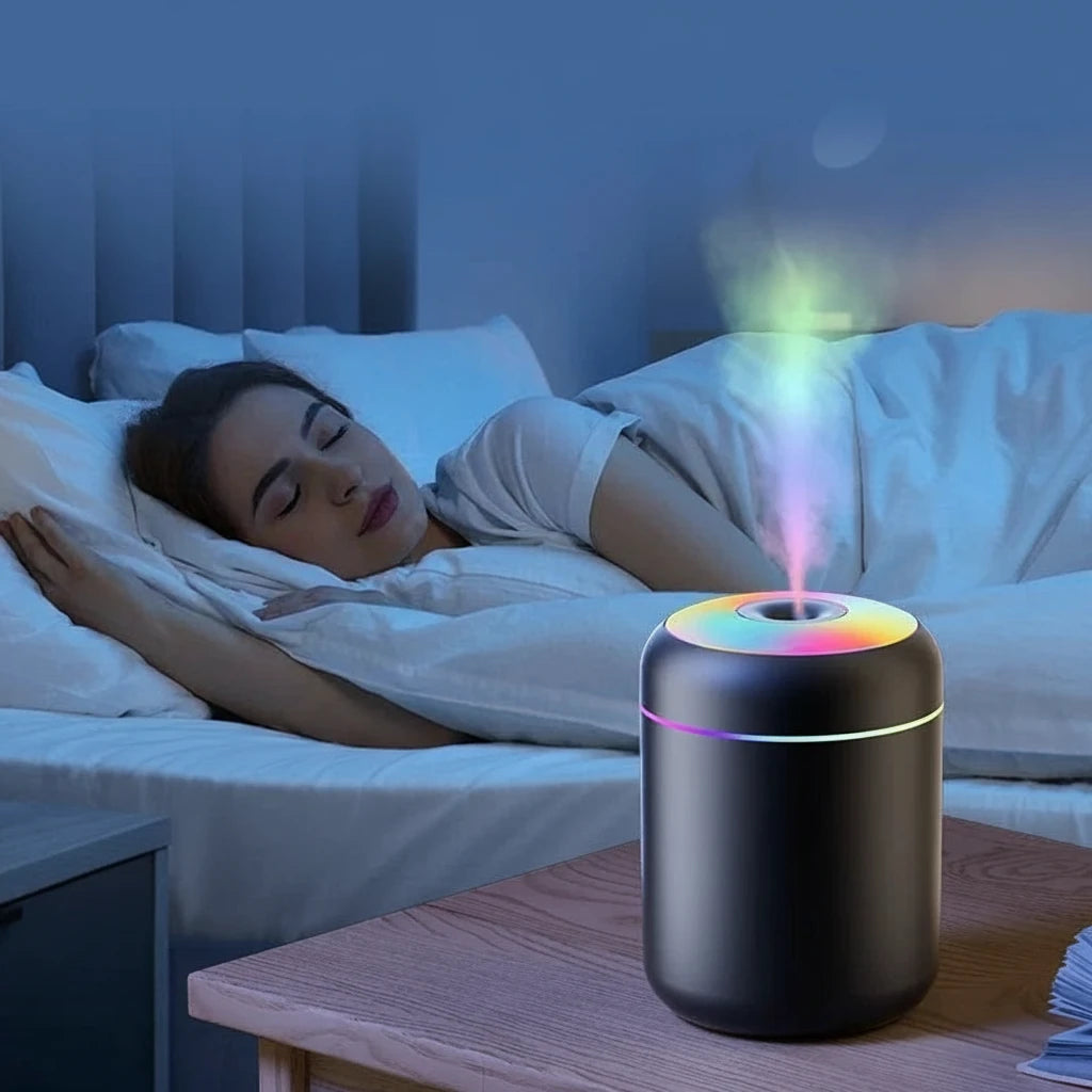 מטהר אוויר עם תאורת RGB