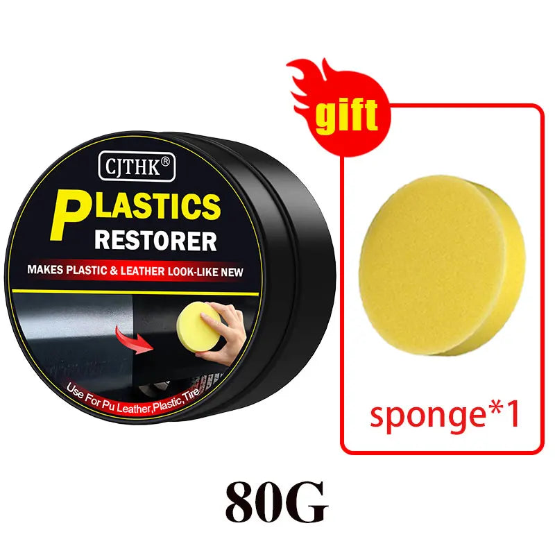 משחזר פלסטיק וריפוד לרכב – שחור מבריק