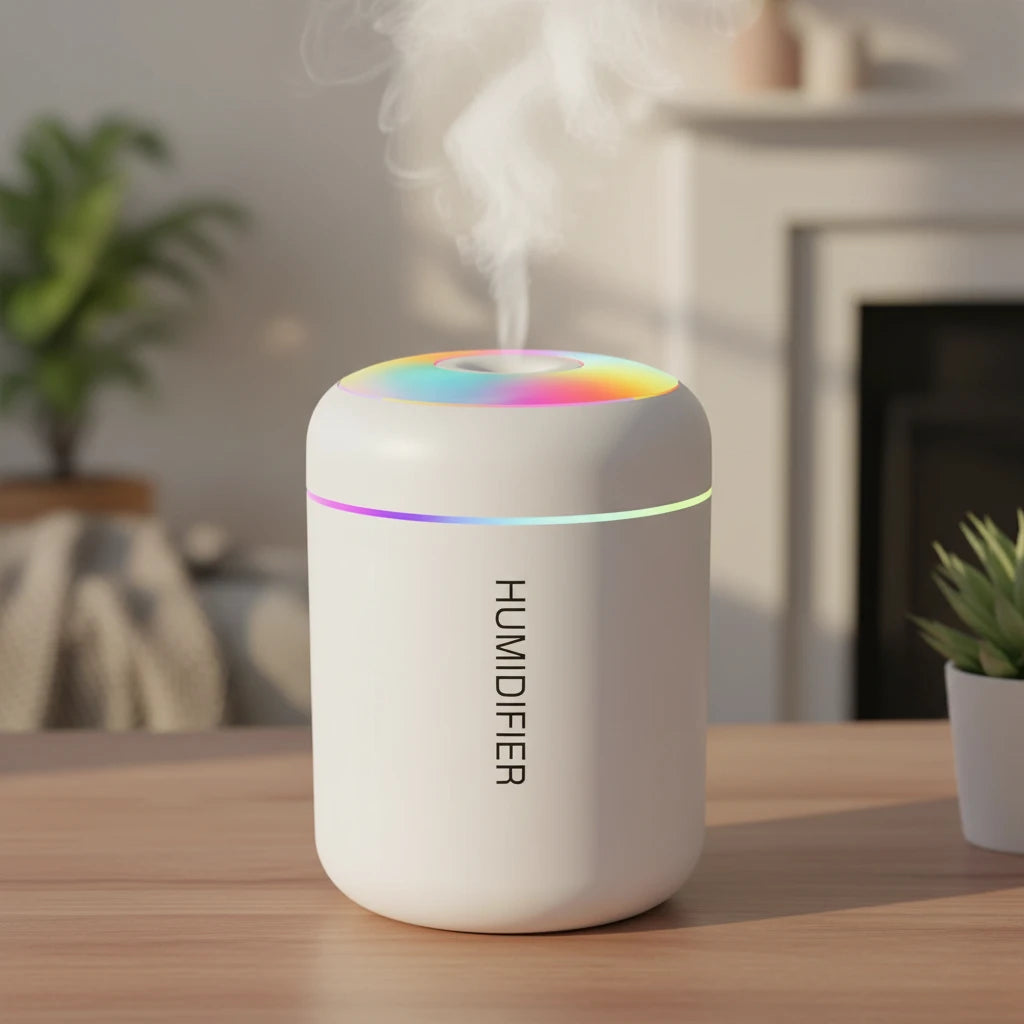 מטהר אוויר עם תאורת RGB