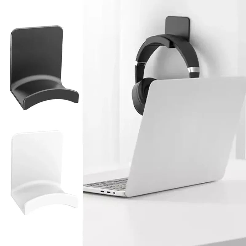 מתלה אוזניות אוניברסלי לדבק לקיר/שולחן